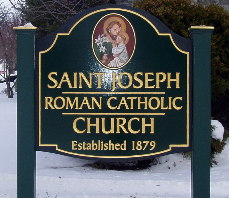 Image result for roman catholic church signs