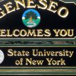 Geneseo Entrance Sign: Geneseo, NY 14454